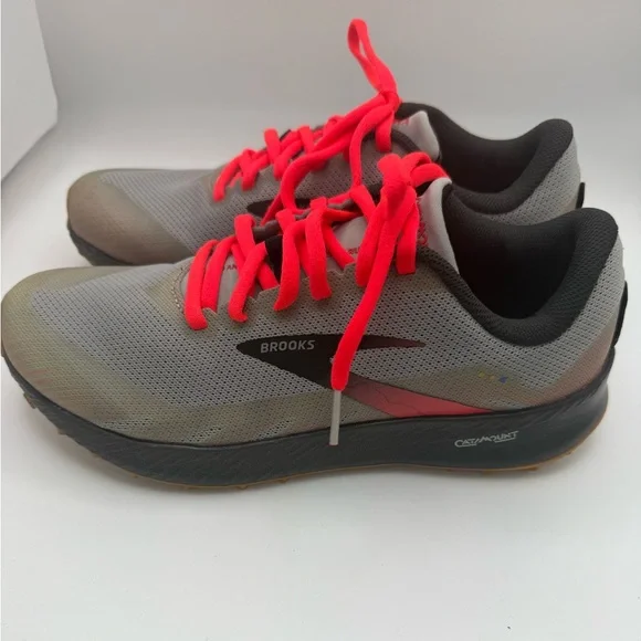 Brooks Catamount Womens Running Ultra Trail Shoe Alloy Pink Black US 9 - Picture 3 of 11